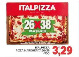 Italpizza pizza margherita 26x38