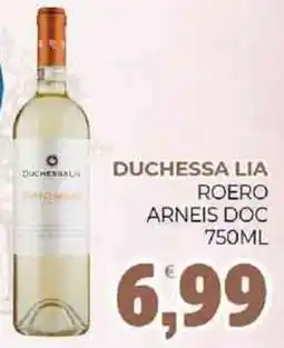 Eté Duchessa lia roero arneis doc offerta