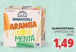 Eté Sammontana ghiaccioli x6 offerta
