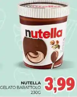 Eté Nutella gelato barattolo offerta