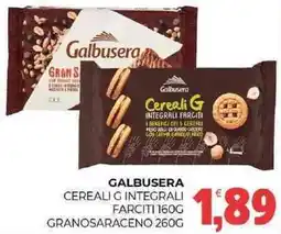Eté Galbusera cereali g integrali farciti granosaraceno offerta