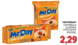Eté Misterday ciambella classica cioccolato offerta
