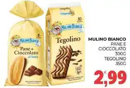 Eté Mulino bianco pane e cioccolato tegolino offerta