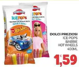 Eté Dolci preziosi ice pops barbie hot wheels offerta