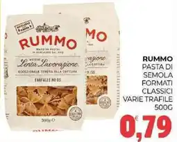 Eté Rummo pasta di semola formati classici varie trafile offerta