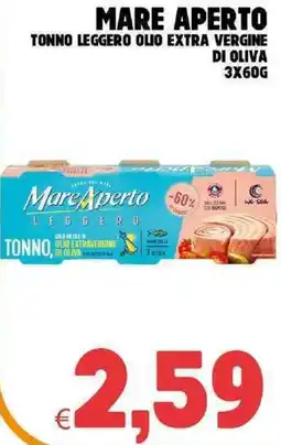 Eté Mare aperto tonno leggero olio extra vergine di oliva offerta
