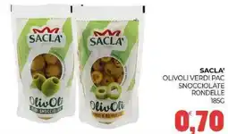 Eté Sacla' olivoli verdi pac snocciolate rondelle offerta