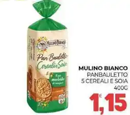 Eté Mulino bianco panbauletto 5 cereali e soia offerta