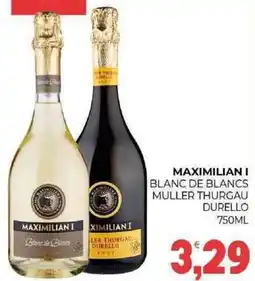Eté Maximilian i blanc de blancs muller thurgau durello offerta