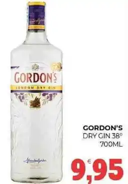 Eté Gordon's dry gin 38° offerta