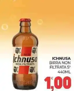 Eté Ichnusa birra non filtrata 5° offerta