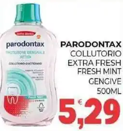 Eté Parodontax collutorio extra fresh fresh mint gengive offerta