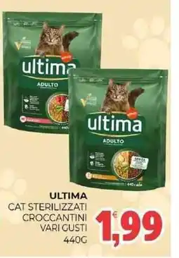 Eté Ultima cat sterilizzati croccantini vari gusti offerta