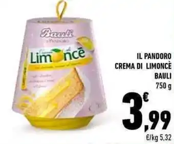 Bauli Il Pandoro Crema Di Limoncè 750g