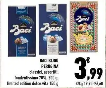 Conad Perugina Baci Bijou 200/150g offerta