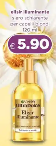 Acqua & Sapone GARNIER Ultra DOLCE elisir illuminante siero schiarente per capelli biondi offerta