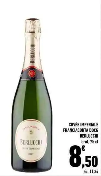 Conad Berlucchi Cuvée Imperiale Franciacorta DOCG brut 75 cl offerta