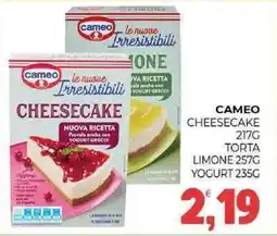 Eté Cameo cheesecake torta limone yogurt offerta