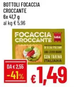Galassia Bottoli focaccia croccante offerta