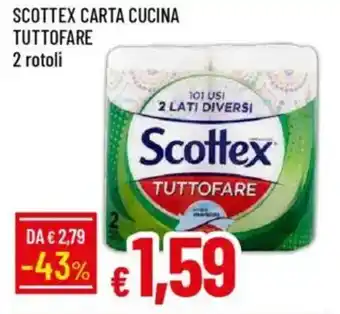 Galassia Scottex carta cucina tuttofare offerta