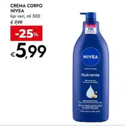 Bennet Crema corpo NIVEA offerta