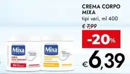 Bennet Crema corpo MIXA offerta