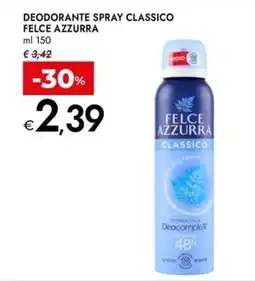 Bennet Deodorante spray classico FELCE AZZURRA offerta