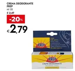 Bennet Crema deodorante PREP offerta