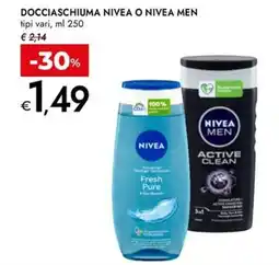 Bennet Docciaschiuma NIVEA O NIVEA MEN offerta