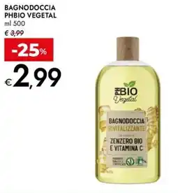 Bennet Bagnodoccia phbio vegetal offerta