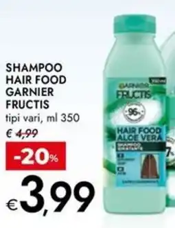 Bennet Shampoo hair food GARNIER FRUCTIS offerta