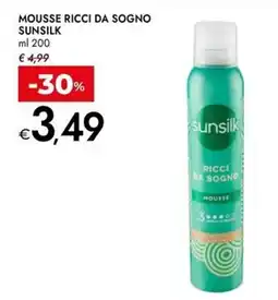 Bennet Mousse ricci da sogno SUNSILK offerta