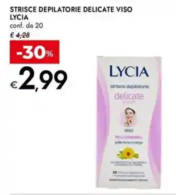 Bennet Strisce depilatorie delicate viso LYCIA offerta