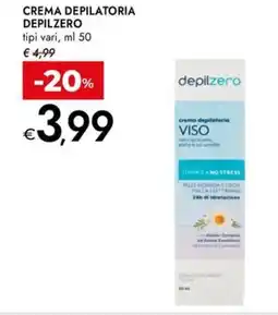 Bennet Crema depilatoria DEPILZERO offerta
