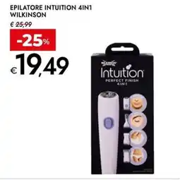 Bennet Epilatore intuition 4in1 WILKINSON offerta