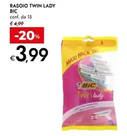 Bennet Rasoio twin lady BIC offerta
