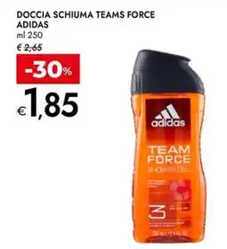 Bennet Doccia schiuma teams force ADIDAS offerta