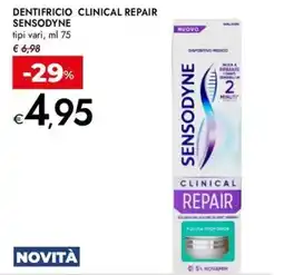 Bennet Dentifricio clinical repair SENSODYNE offerta