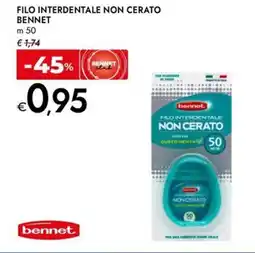 Bennet Filo interdentale non cerato BENNET offerta