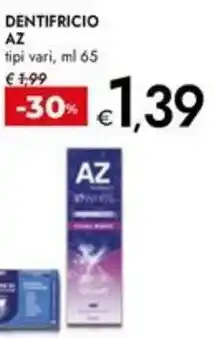 Bennet Dentifricio AZ offerta