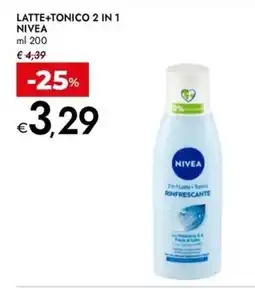 Bennet Latte+tonico 2 in 1 NIVEA offerta