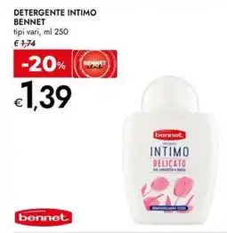 Bennet Detergente intimo BENNET offerta