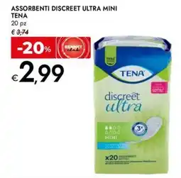 Bennet Assorbenti discreet ultra mini TENA offerta