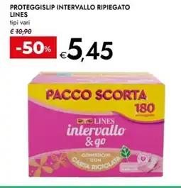 Bennet Proteggislip intervallo ripiegato LINES offerta