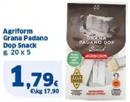 Sigma Agriform Grana Padano Dop Snack offerta