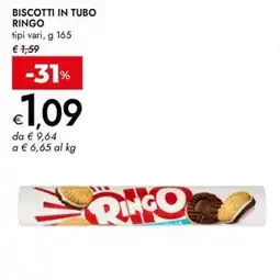 Bennet Biscotti in tubo RINGO offerta