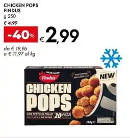 Bennet Chicken pops FINDUS offerta