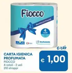 MD Discount Carta igienica profumata FIOCCO offerta