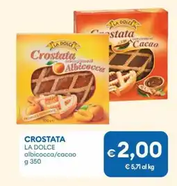 MD Discount CROSTATA LA DOLCE albicocca/cacao offerta