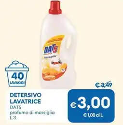 MD Discount Detersivo lavatrice DAT5 offerta